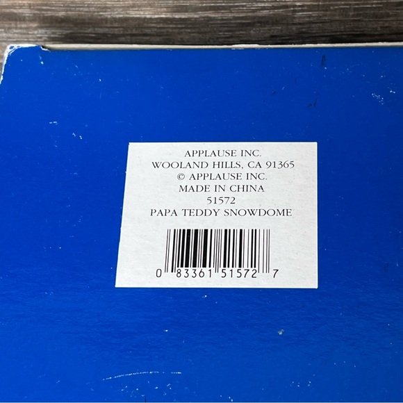 Applause Bears in Toyland Snowdome. New in Box. - Picture 6 of 7